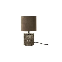 Gaia Table Lamp H29 cm glass- Grey
