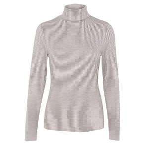 Alexandra Jersey rollneck-pale mauv