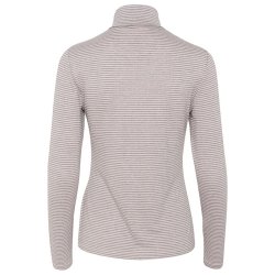 Alexandra Jersey rollneck-pale mauv