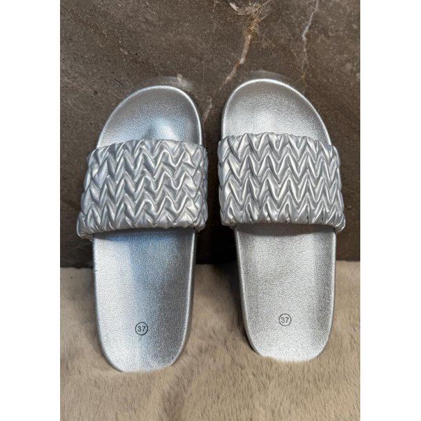 Beach Sandals- silver