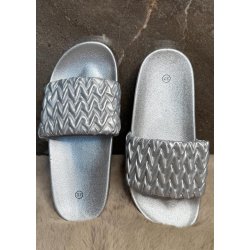 Beach Sandals- silver