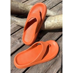 Comodo Toe Slippers- Orange