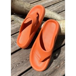 Comodo Toe Slippers- Orange