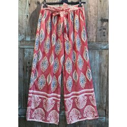 Denis Loose Pants- Coral