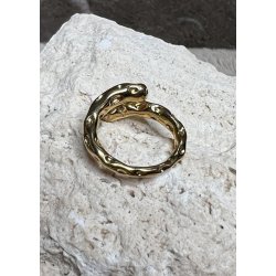 Golden Snake Ring