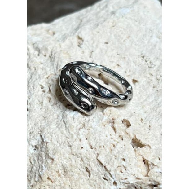 Silver Snake Ring