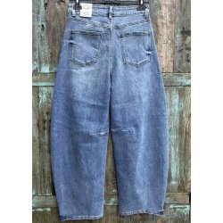 Jewelly Barrel Jeans 9071 -Blue