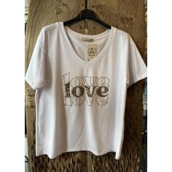 Love Love T-shirt- White