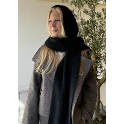 Milu Scarf Knit Balaclava- Black