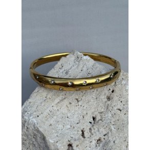 Myst�res  Bracelet w. Stone- Gold