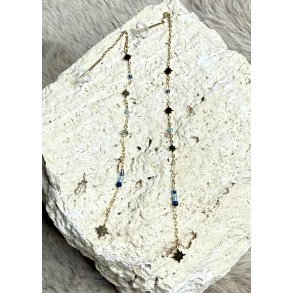 Northen Stars & Pearls Earrings- Gold