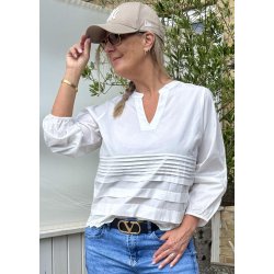 Odette Blouse - Spring Gardenia