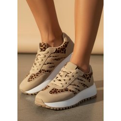 R And B Leo Sneakers- Beige
