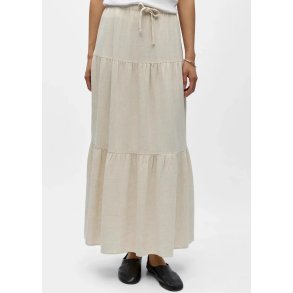 Sanne Long Layer Skirt- Sandshell