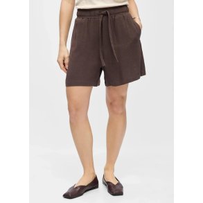 Sanne Wide Shorts- Seal Brown