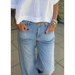 Abarna Loose Fit Jeans- Light Blue
