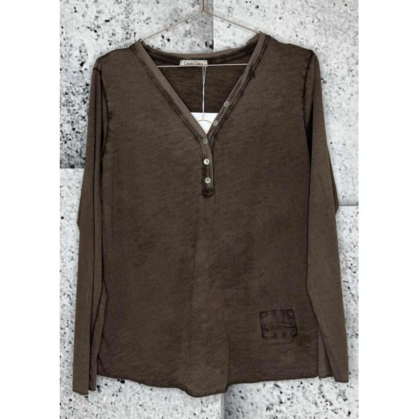 Adalais Blouse- Brown