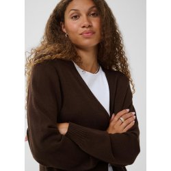 Alina Soft Knit Cardigan- Coffee Bean