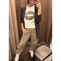 Alina Soft Knit Cardigan- Coffee Bean