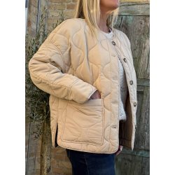 Allie Ls Lo Quilted Jacket- Humus