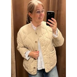 Allie Ls Lo Quilted Jacket- Humus