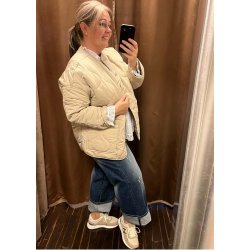 Allie Ls Lo Quilted Jacket- Humus