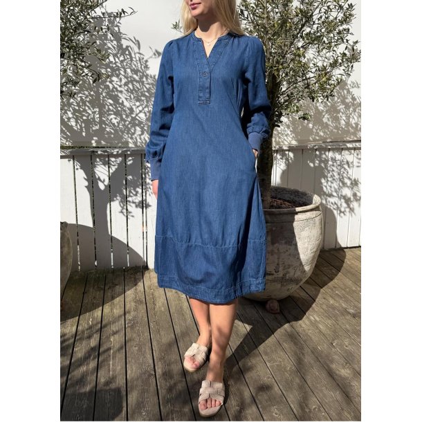 Allura Arpa Rip dress- dark blue