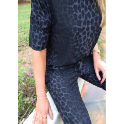 Alma Pants- Dark Grey Leo
