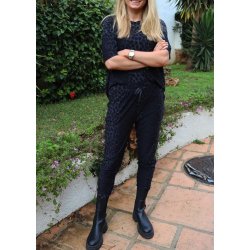 Alma Pants- Dark Grey Leo