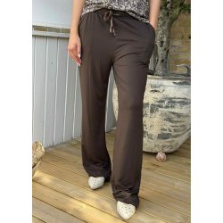 Alma Wide Pants- Mocca 