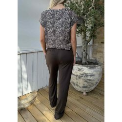 Alma Wide Pants- Mocca 