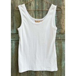 Alyssa Rib Tanktop- White