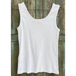 Alyssa Rib Tanktop- White