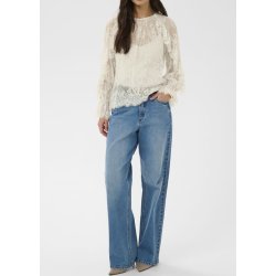 Amelie Lace blouse- Moonbeam white