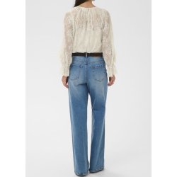 Amelie Lace blouse- Moonbeam white