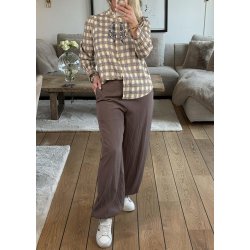 Amelle Ballon Pants- Bitter Chocolate