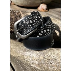 Angel studded Belt SA479- Black