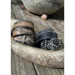 Angel studded Belt SA479- Black