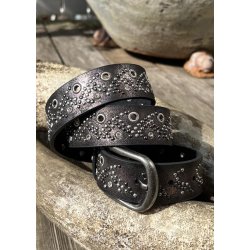 Angel studded Belt SA1844- Anthracit