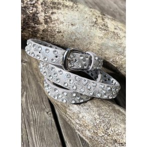 Angel studded Belt SA296- silver