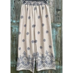 Angela Loose Pants- Beige