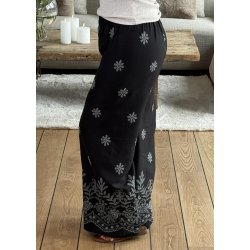 Angela Loose Pants- Black