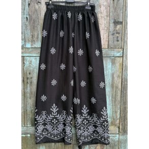 Angela Loose Pants- Black