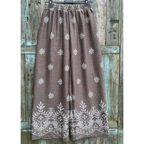 Angela Loose Pants- Brown