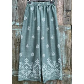 Angela Loose Pants- Green