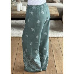 Angela Loose Pants- Green