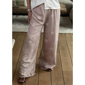 Angela Loose Pants- Rose