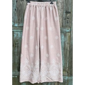 Angela Loose Pants- Rose