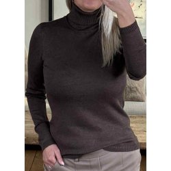Annemarie Roll Neck- Demitasse Mela