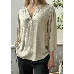 Annika Blouse- Feather Gray